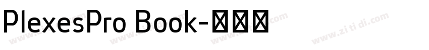 PlexesPro Book字体转换